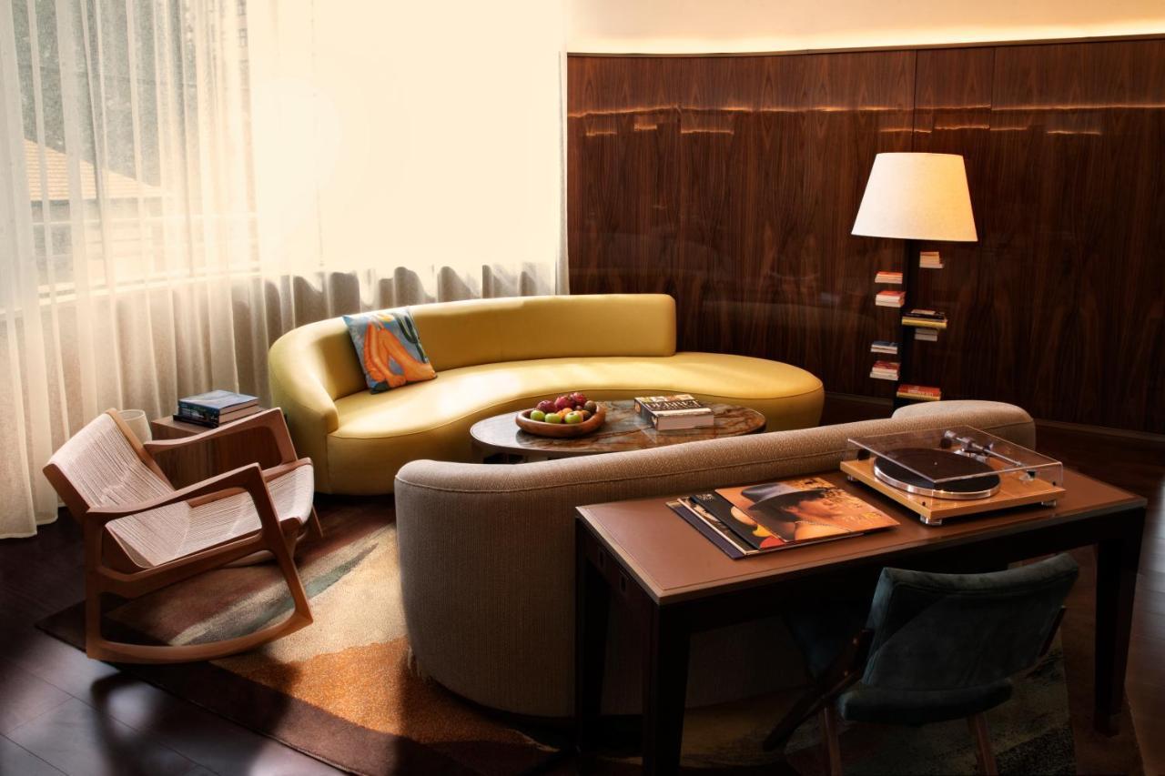 Rosewood Sao Paulo Hotel Ngoại thất bức ảnh A living room at the Mandarin Oriental, New York