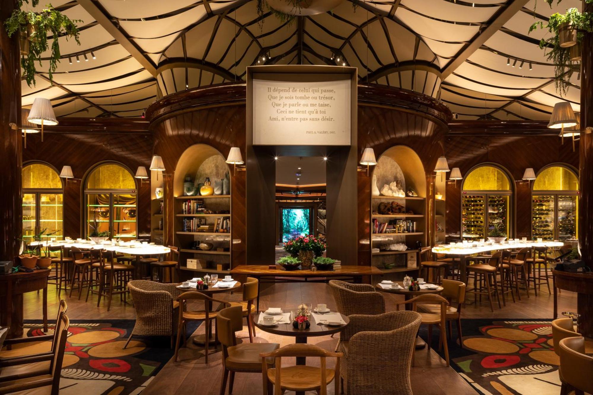 Rosewood Sao Paulo Hotel Ngoại thất bức ảnh The interior of the restaurant