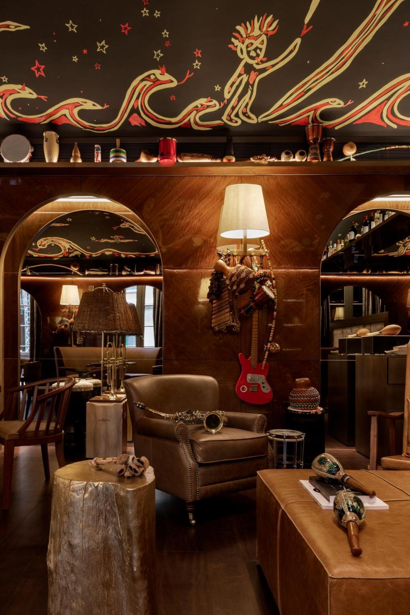 Rosewood Sao Paulo Hotel Ngoại thất bức ảnh The interior of the bar