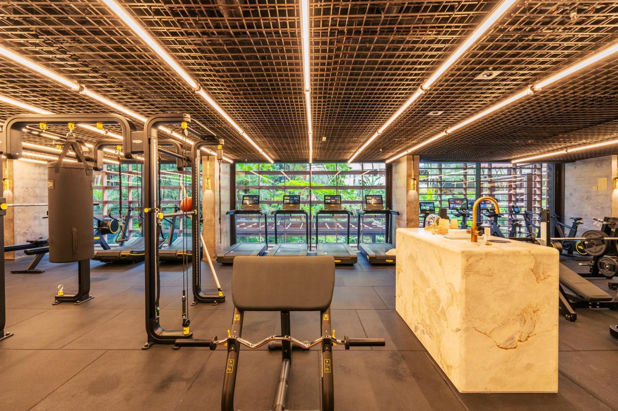Rosewood Sao Paulo Hotel Ngoại thất bức ảnh The gym at the hotel