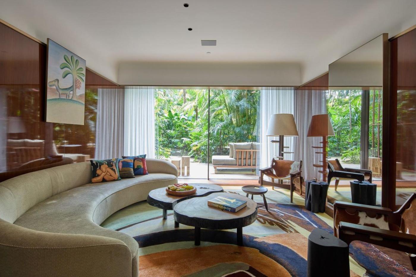 Rosewood Sao Paulo Hotel Ngoại thất bức ảnh The living room of a villa at The Oberoi, Mumbai